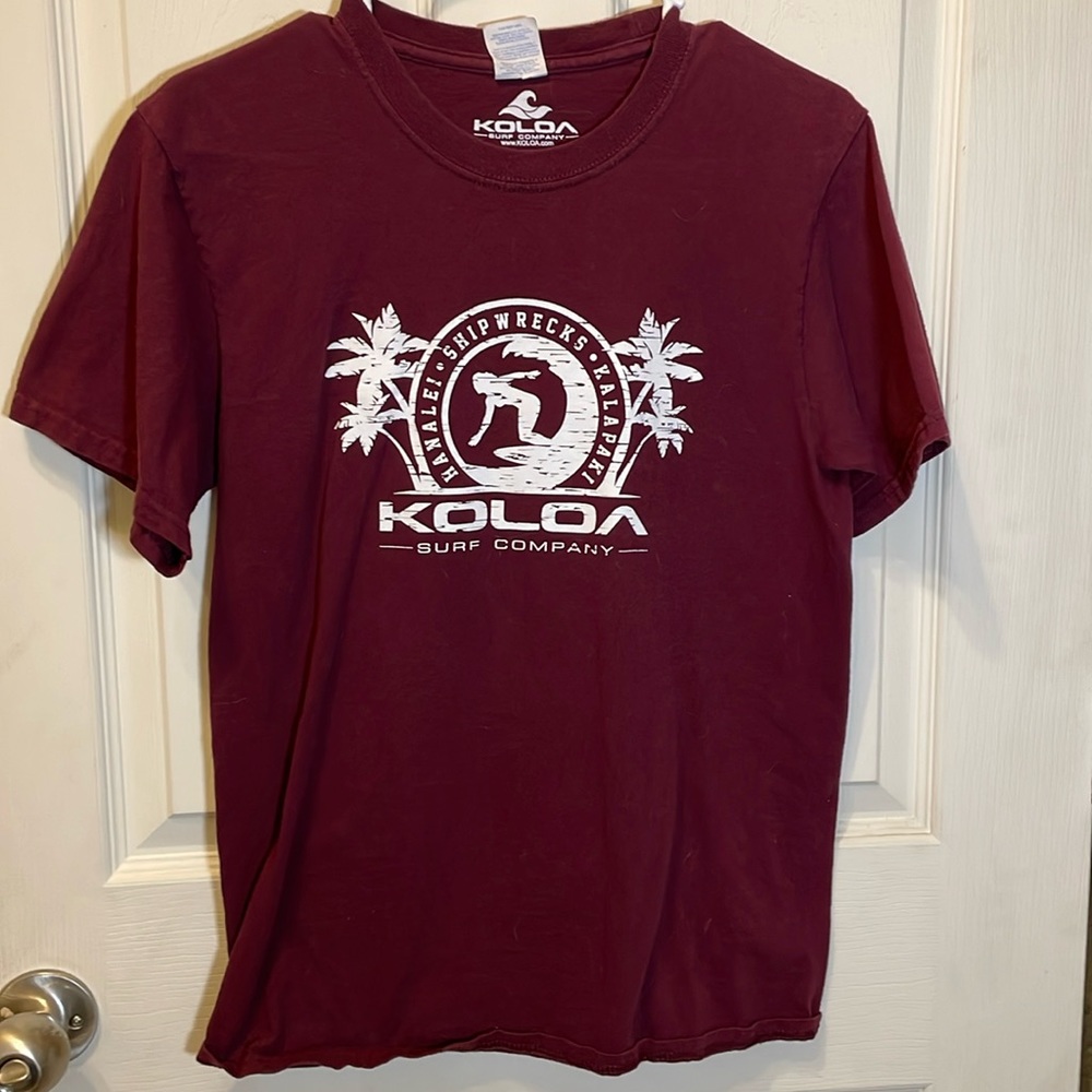Maroon shirt